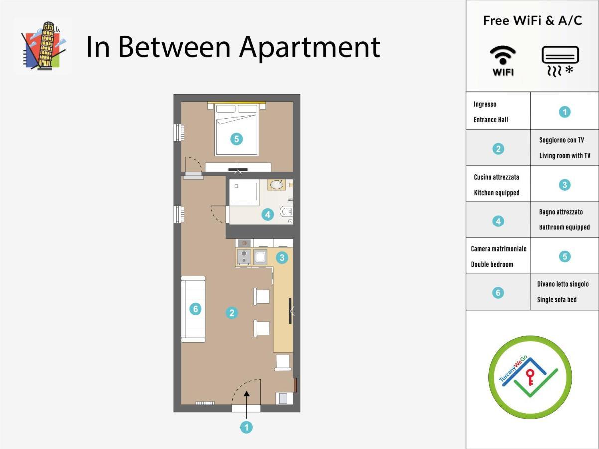 Pisa Tower Apartment 外观 照片